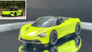 John316diecast NEW 2022 Matchbox McLaren 720S Spider Lime Green 3/100