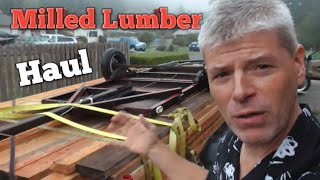 A Trailer Load of Milled Lumber Headed Off-Grid!