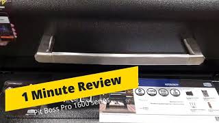 Pit Boss Pro 1600 series Wi-fi & Bluetooth enabled pellet grill review