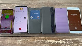 Samsung S20+ vs Note 10 Lite Incoming Call Samsung A7 vs S10e Call Hold POCO X3 vs S7 Edge