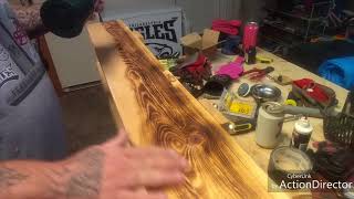 BURNT WOOD FINISH!!! HOW TO