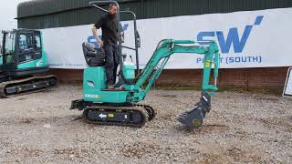 SUNWARD SWE08B MINI EXCAVATOR WALK AROUND