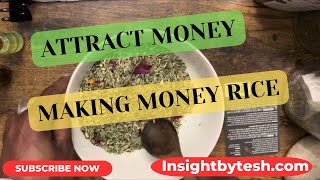 ✨💰🍚🔮 MAKING MONEY RICE 💰✨ ATTRACT MONEY ✨🧿💰🔮