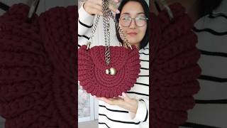 A new Video tutorial is coming soon: Shell Bag #crochettutorial #crochetpattern