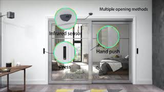 Megnatic driving sliding door system -Introduction