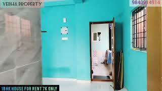 Semmancheri | 1bhk house for rent  at omr Sholinganallur | RENTAL | TOLET | HOUSE #VEDHAPROPERTY