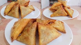 Samosa Recipe// How to make Beef samosa at home // PART 2