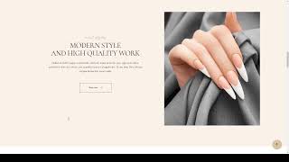 Atura - Nail Salon WordPress Theme manicure nail shop