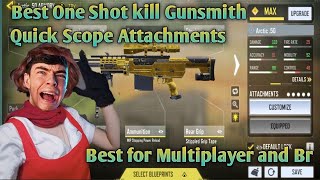 Artic 50 One Shot Kill Gunsmith | Best Artic 50 Gunsmith For Multiplayer And Br