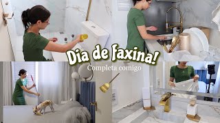 Um dia de faxina comigo - Mah Marangoni