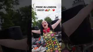 PRIDE 2022!! 🌈✨🚒 celebrating love & being yourself!! ❤️        #shorts #pride #prideinlondon