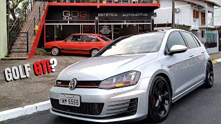 Visita de um Golf GTI na oficina   Guri do gol