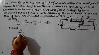 Numericals on Wheatstone Bridge