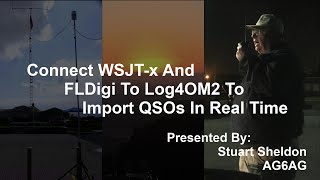 Connect WSJT-x And FLDigi To Log4OM2 Allowing Import of QSOs In Real Time.