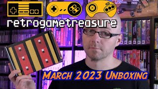 Retro Game Treasure - March 2023 Unboxing