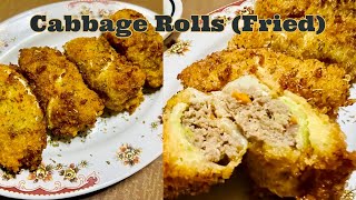 Cabbage Rolls (Fried)