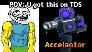 POV: you GOT this on TDS | Mr incredible become canny | Roblox Tds | Meme