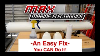 How to Replace Raymarine Open Array Antenna Caps - Easy DIY Fix