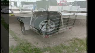 2023 Aluma 7712H-S-TG 12' Aluminum Utility Trailer - Enni...