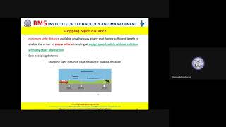 BMSIT CIVIL Lecture Mrs.Shimna Manoharan Highway Geometric Design- Stopping Sight Distance  Module 2