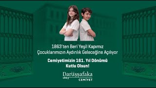 Darüşşafaka Cemiyeti I 161. Kuruluş Yıl Dönümü Töreni