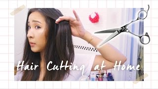 How To: CUT, TRIM & LAYER Hair at Home | C&C