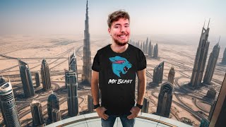 burj khalifa on dubai mrbeast 10000$