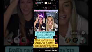 Dalila Dragojević i Leila:Vrabac u live #tiktok #humor