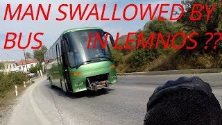 Man swallowed by bus in Greece  ??