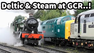 DELTIC & STEAM Action at GCR..! Includes ENGINE STARTS, Depot Moves and 60163 'Tornado' Watching!