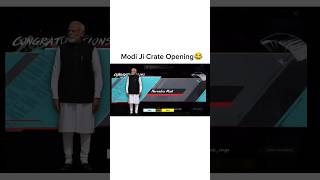 Modi Ji Crate Opening 😂 #bgmi #pubg #crateopening #shorts