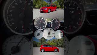 Honda Civic EP3 Type-R vs BMW E92 M3 / 100-200 Km/h Acceleration / K24 SWAP