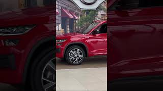 Škoda Kodiaq SportLine у кольорі Velvet Red Metallic🔥🔴