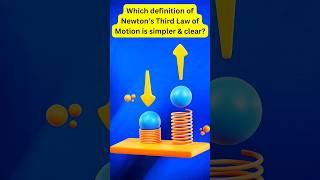 Physics Daily Tips #7 | Definition of Newton's Third Law of Motion | #jeemains #neet