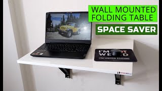 Wall Mounted Folding Table - Invisible Bed Folding Table (Made in India)