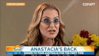 Anastacia - Interview for The Today Show with Richard Wilkins, Australia 03032015