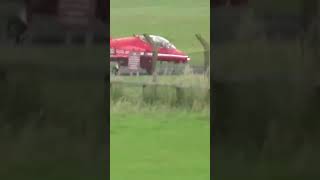 Red 9 landing at RAF Leeming #aviation #pilot #airshow #flying