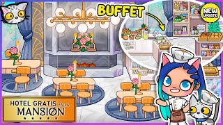 🏨 Creo GRATIS el Restaurante del HOTEL en la MANSIÓN de Avatar World | PARTE 3 🌟✨