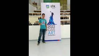 Ang pagsali ng inyong lingkod sa gsis national painting competition 2022.