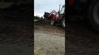 Zetor Proxima90 I Zetor5340 ładowanie obornika