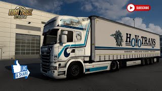 My truck & trailer: Scania (RJL) + Krone Megaliner (Hovotrans)