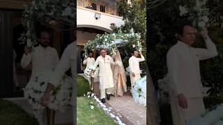 Practicing your wedding entrance as a child Vs your big day | Pakistani Wedding #shorts