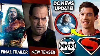 Is This Superman Leak TRUE?! The Penguin Teaser, DCU News, AYER CUT & New Aquaman 2 Trailer!