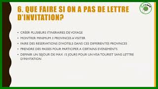 Visa visiteur : La lettre d'invitation et que faire si vous n'en avez pas | Circana