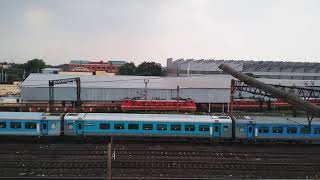 What a sight : Original & imported 1st WDP-4 #20001 of SGUJ with NJP Shatabdi.