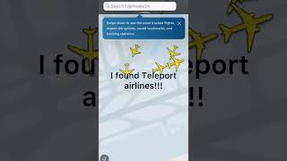 I found Teleport Airlines!!!