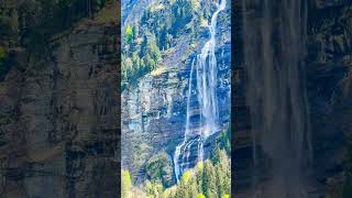 Waterfalls are everywhere in Switzerland 😍❤️ #travel #switzerlands #nature #mountains