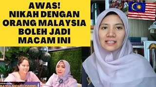 WAJIB TENGOK NI YANG MAU NIKAH DENGAN MALAYSIAN !