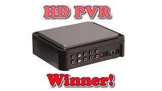 HD PVR Giveaway Winner!