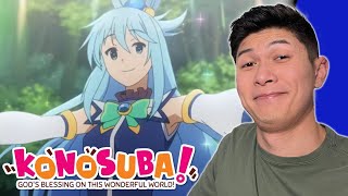 Peak Comedy Isekai is Back!! | Konosuba! S3 Ep 1 Reaction